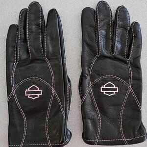 Harley Davidson Leather Gloves - Size Medium